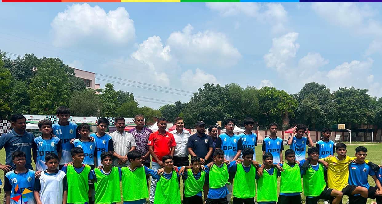Impressive start for DPS-103, RPS, and Vega School in CBSE Cluster Football.