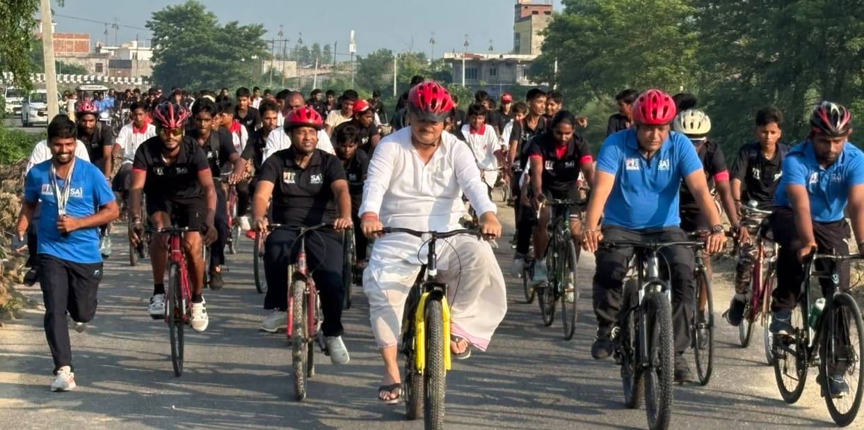 Cycle rally organized on Kargil Vijay Diwas
