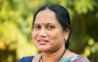 Suneha from Qutubpur has created a beautiful garden in her home's courtyard.