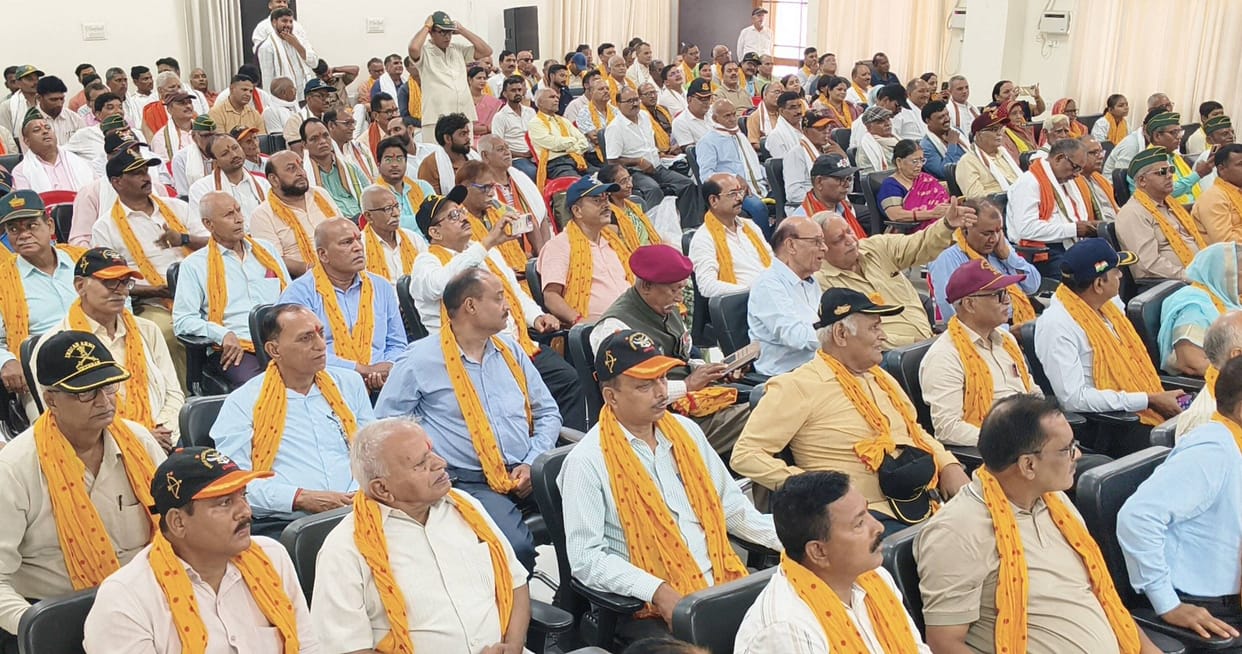 Honouring Veer Naris and Ex-Servicemen on Kargil Vijay Diwas