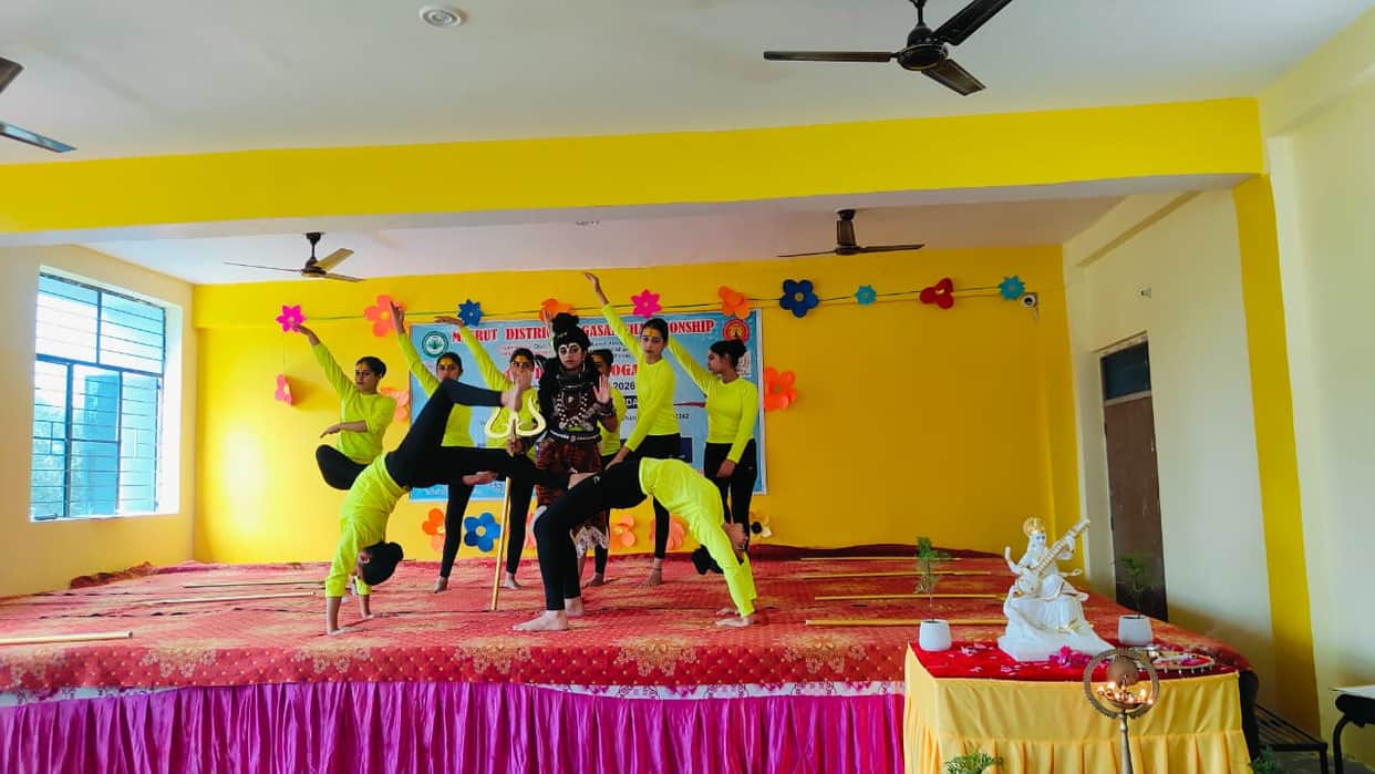 Yoga Competition: Participants Displayed Skill and Remarkable Balance