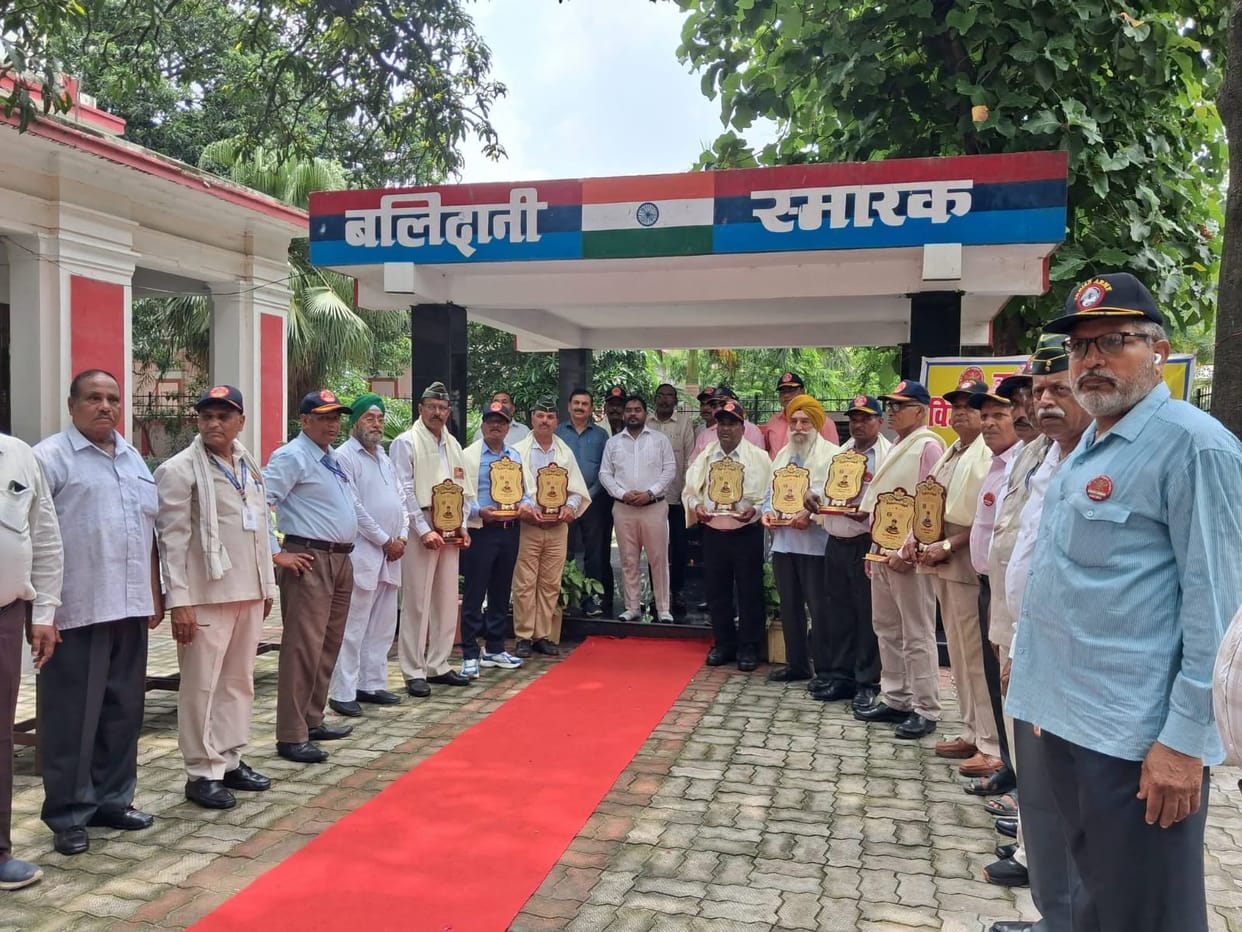 Honouring Veer Naris and Ex-Servicemen on Kargil Vijay Diwas