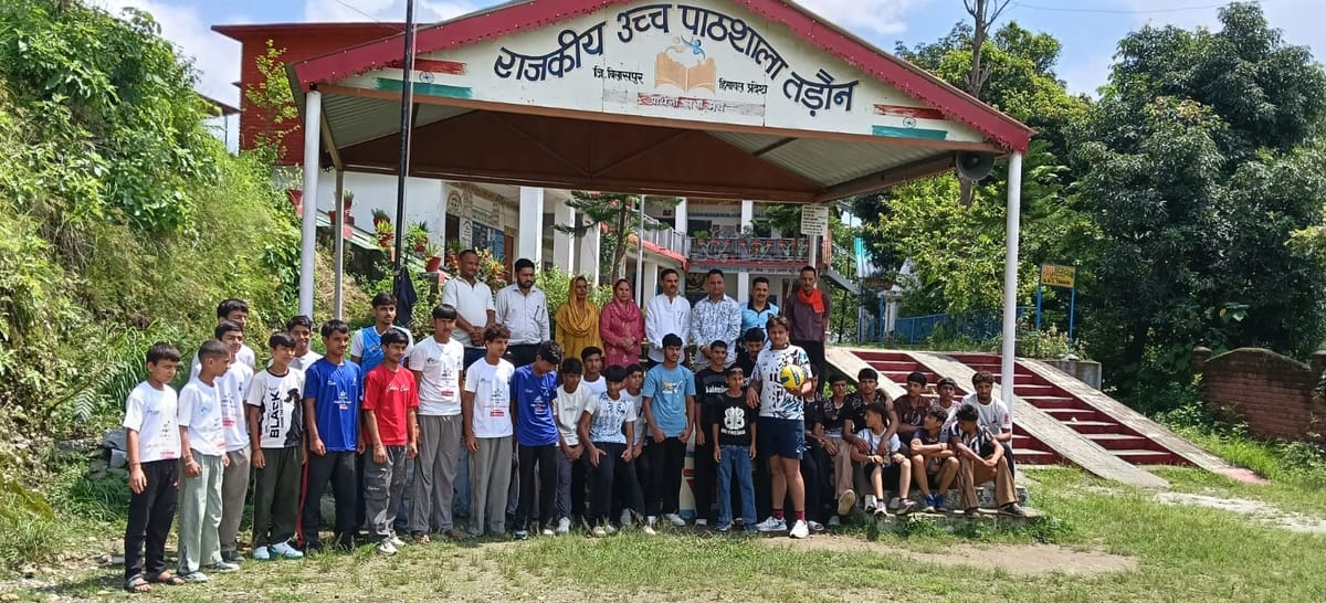 Bilaspur News: वॉलीबाल में तड़ौन ने पट्टा को 2-0 से हराया