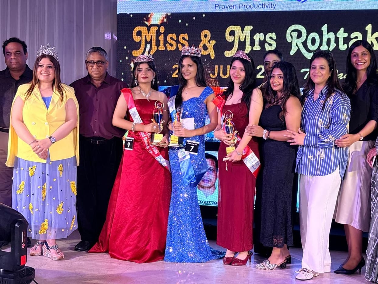 Miss and Mrs. Rohtak 2026 Fashion Show Winners Honoured