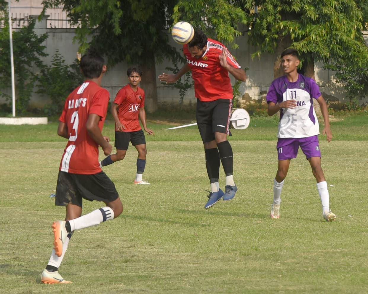 Lucknow Falcons defeated RA Boys.