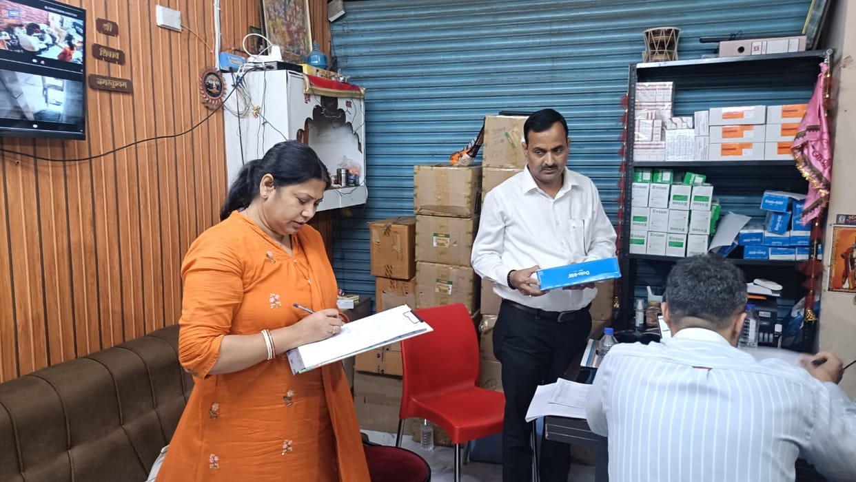 Case filed against five individuals in connection with the sale of spurious medicines, fake invoicing, and GST evasion.