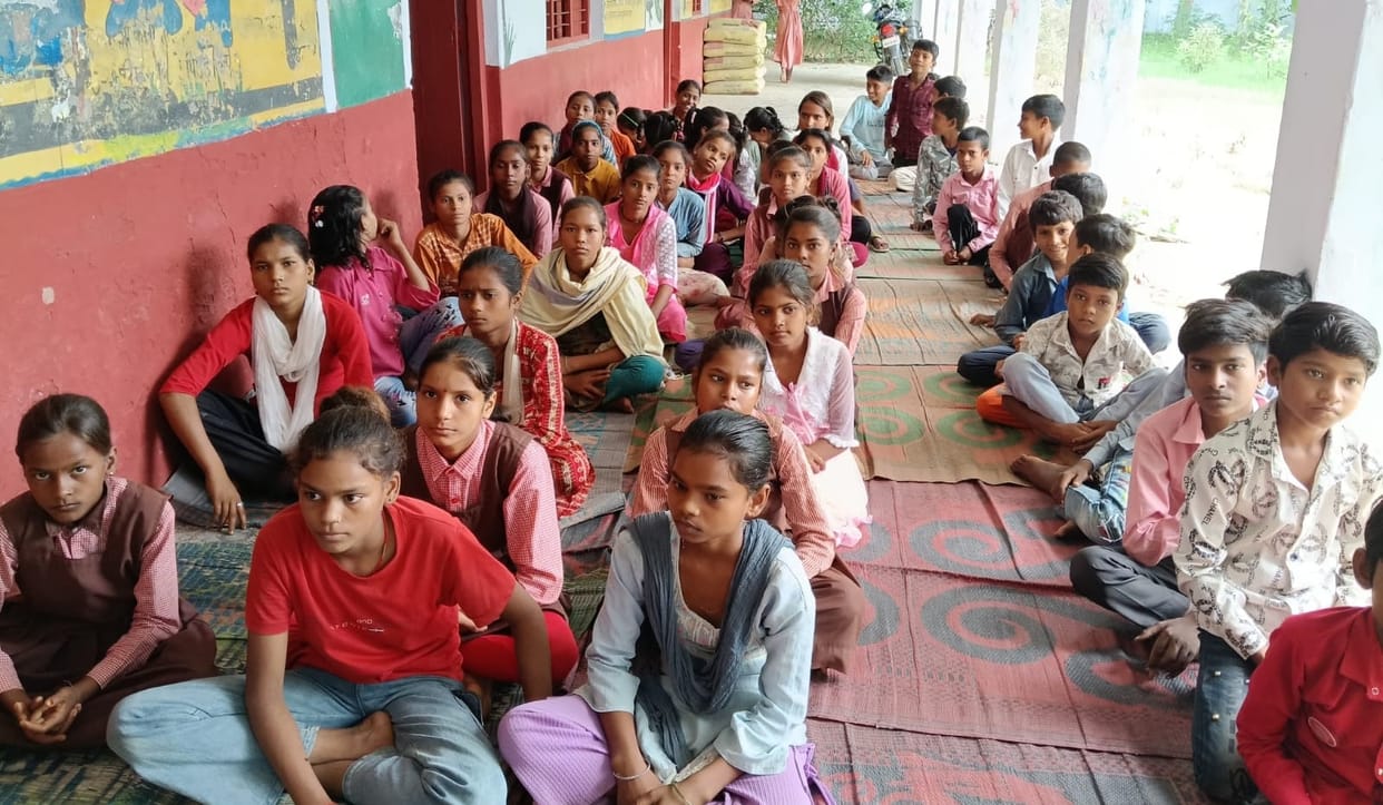 Students learned the importance of democracy during the Children's Parliament election