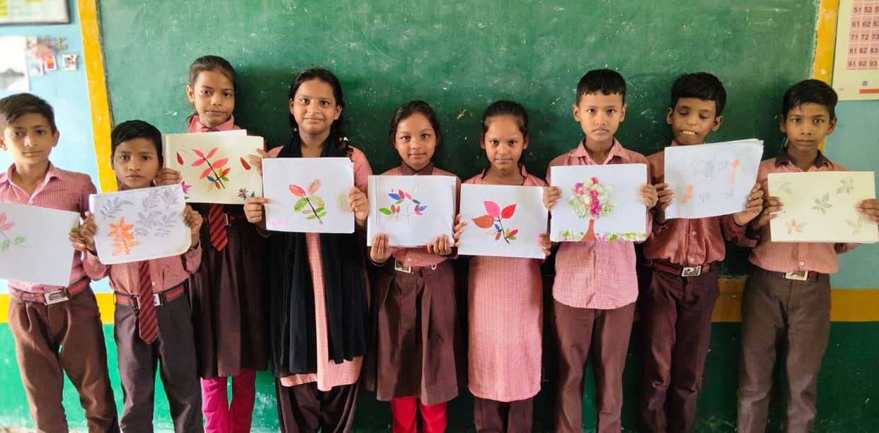 Children showcase talent in art competition; Sundush Fatma secures first place