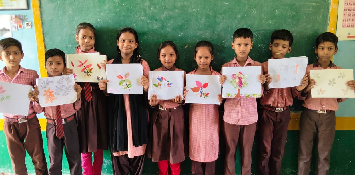 Children showcase talent in art competition; Sundush Fatma secures first place