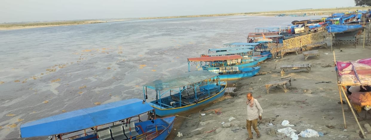 Ganga's water level rises by four centimeters in 24 hours.