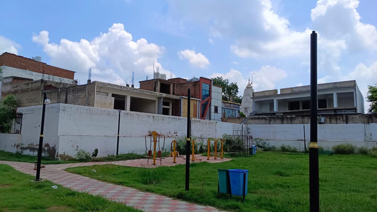 Chitvan Vatika, revamped at a cost of is once again falling into a state of disrepair due to a lack of maintenance.
