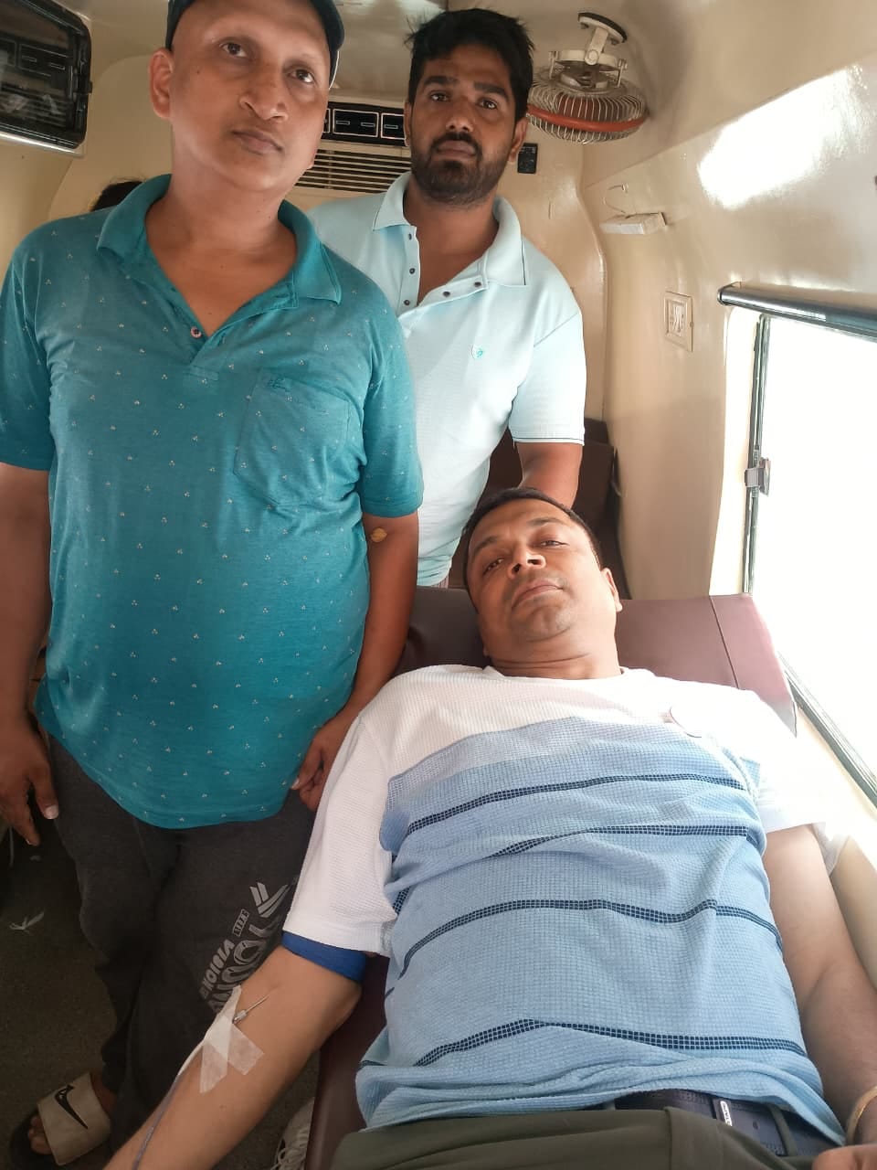 26 people donated blood at the camp.