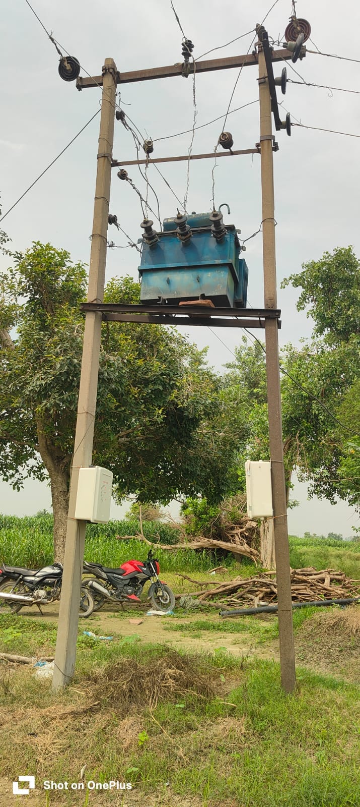 Transformer breakdown: No electricity in Bhurgawan village for 15 days.