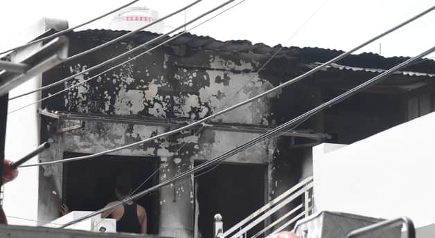 Fire breaks out at IT firm owner's house