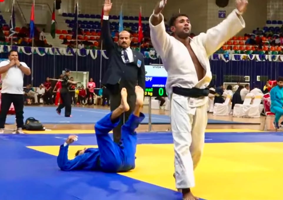 Vivek from Phulwaria to Compete in World Police Judo in Australia