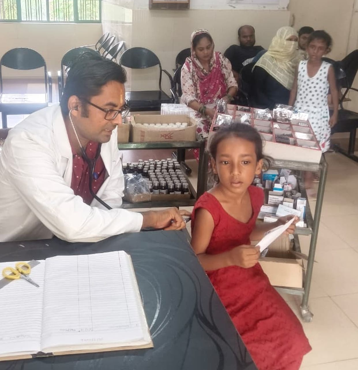 Health check-ups conducted for 2,210 patients