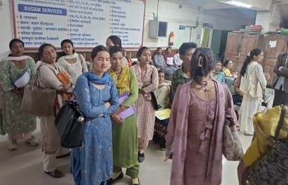 Interviews conducted for Anganwadi workers