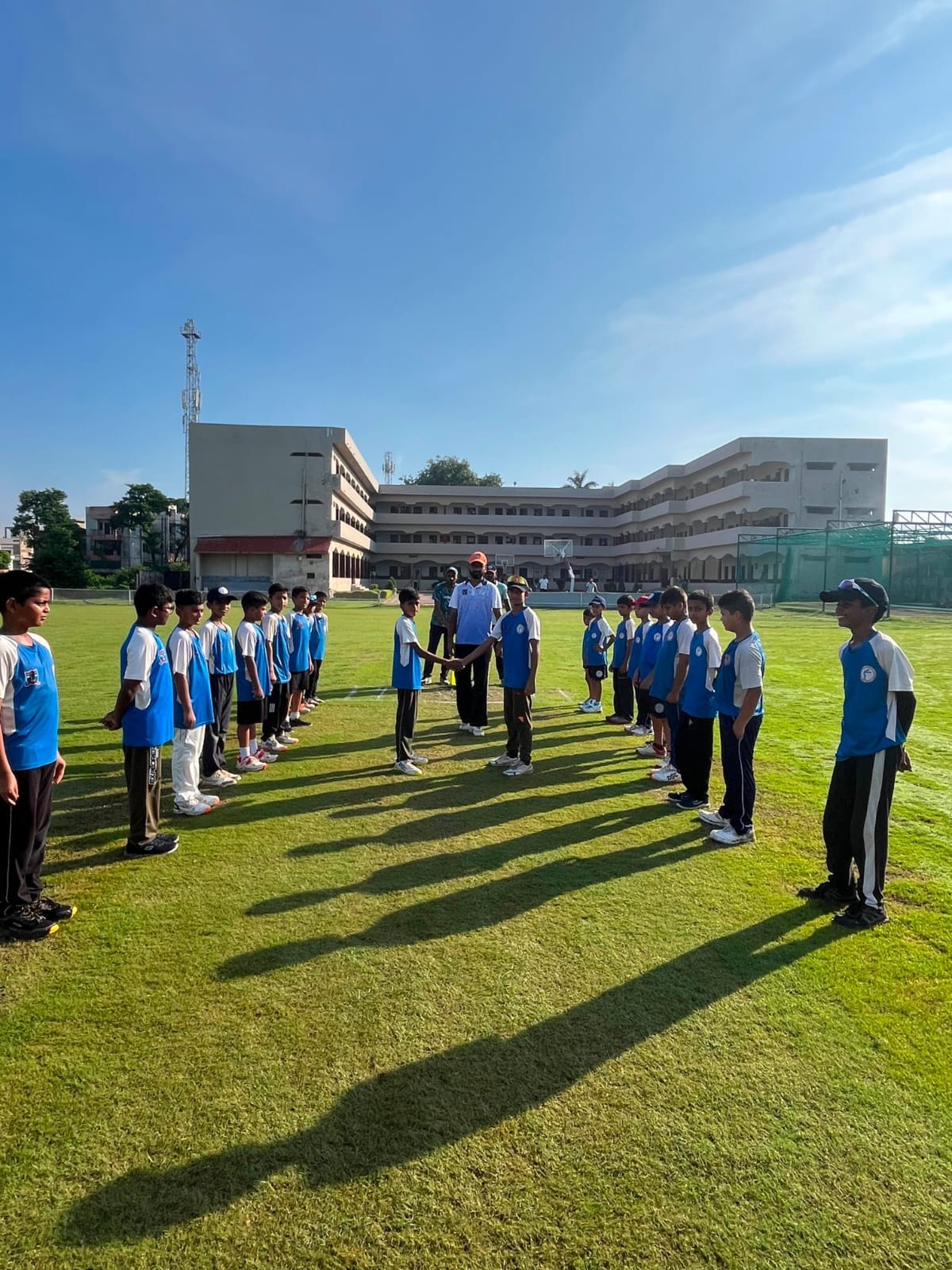 Under-8 cricketers showcase their talent in ODIs, thrilling tie