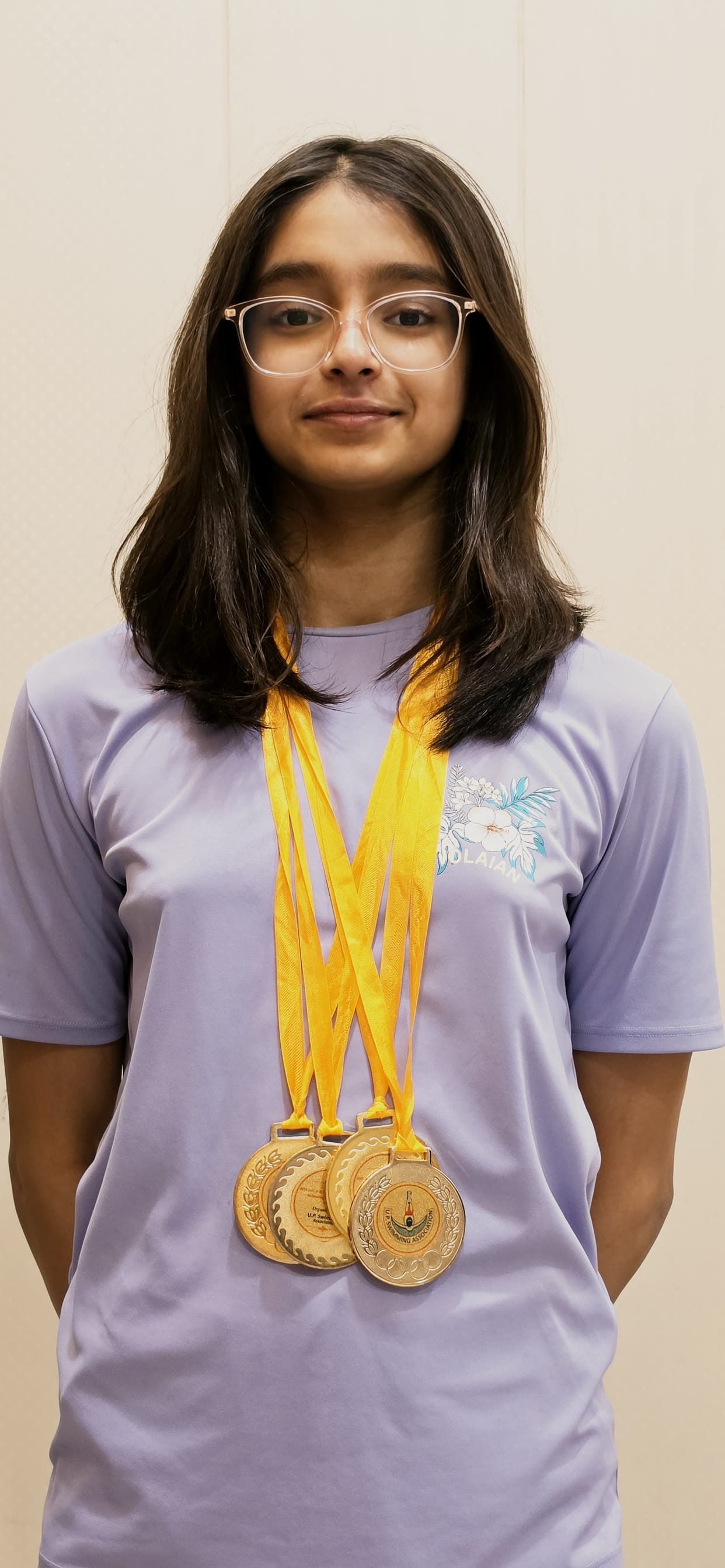 Agra's Mishika shines in the state, wins four gold medals.