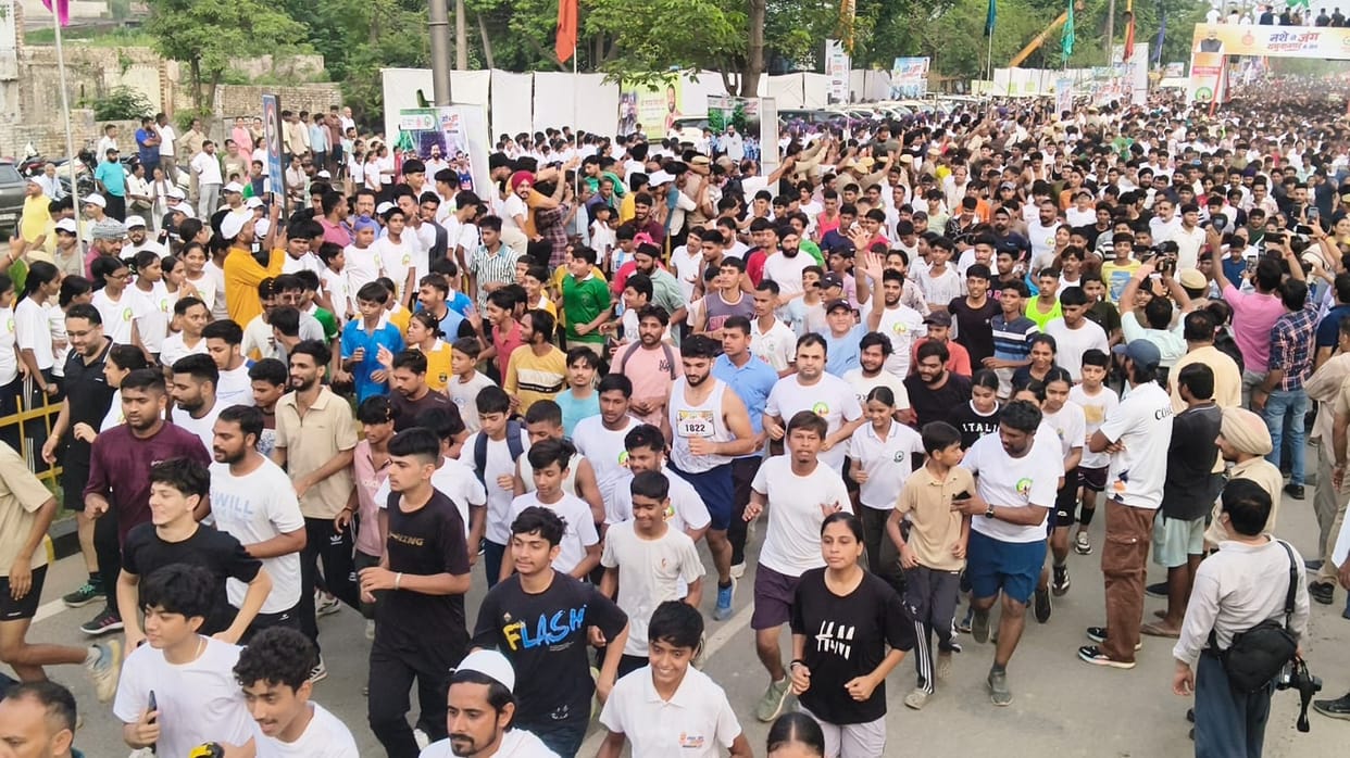 70,000 people ran against drug abuse