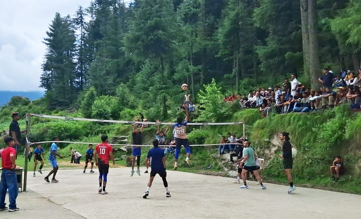 KIC Kullu emerges as winner in volleyball tournament.