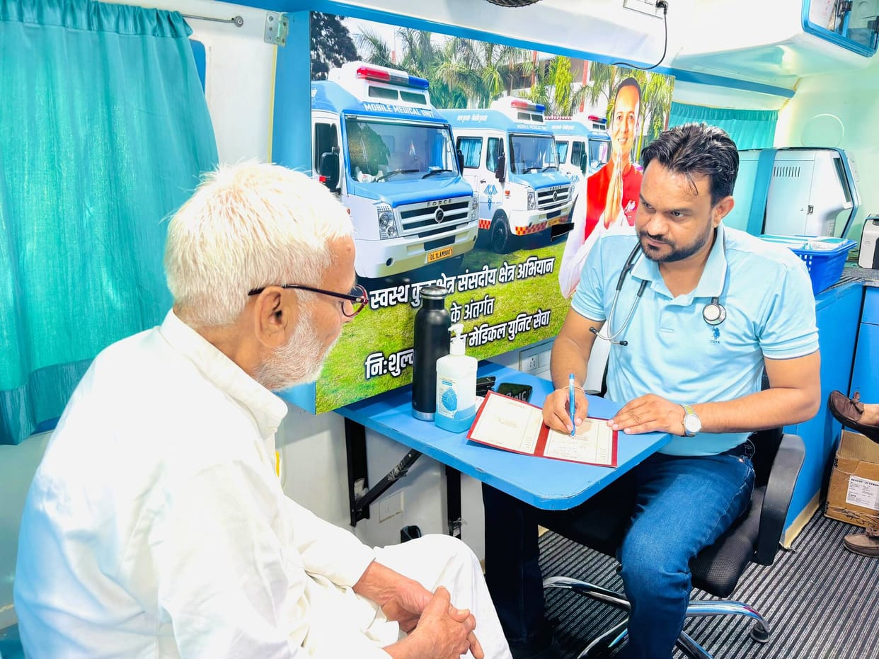 95 villagers in Taragarh village received health services.