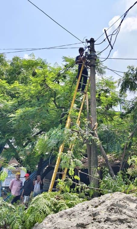 346 गांवों के चार लाख से अधिक लोग बिजली कटौती से रहे बेहाल