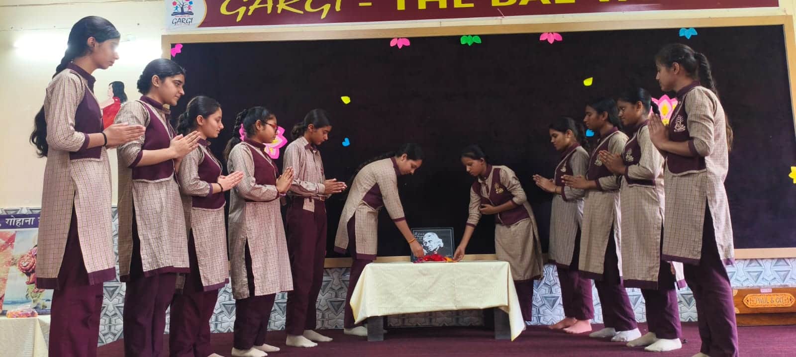 37-गोहाना रोड शिक्षा भारती सीनियर सेकेंडरी स्कूल  में डॉ. एपीजे अब्दुल कलाम को श्रद्धांजलि अर्प