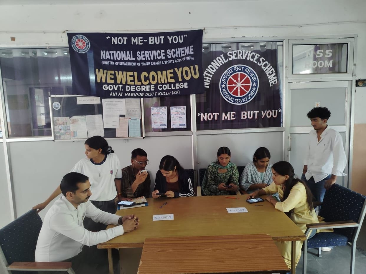 Students registered on the My Bharat portal