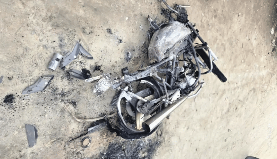 Nail artist and friend attacked; motorcycle set on fire