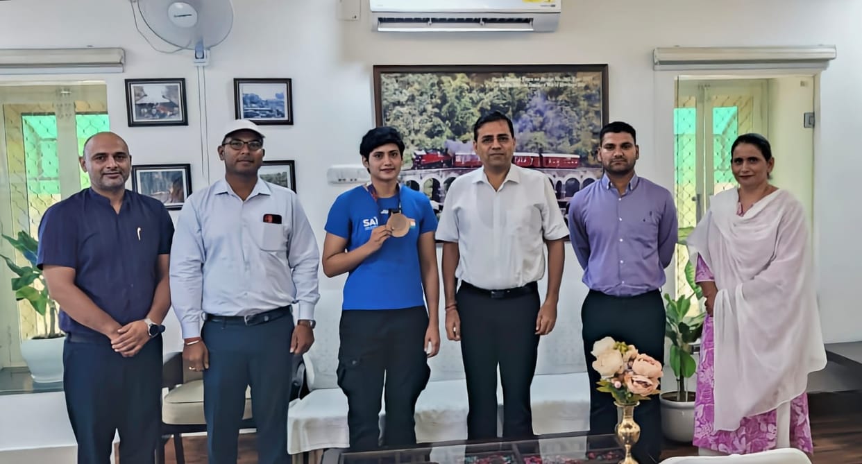 Shivani won a medal at the Asian Under-23 Boxing Championship