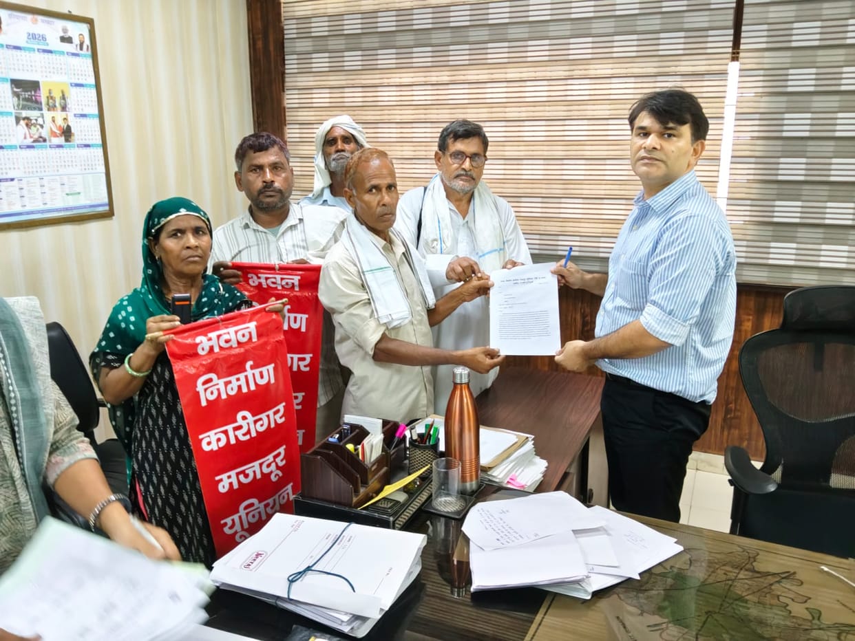 Demand for the early resolution of workers' issues.