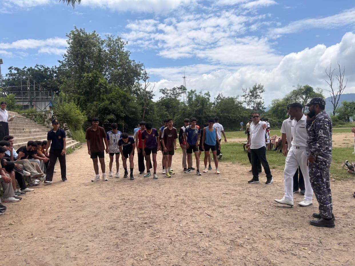 200 youths demonstrated their mettle during the recruitment drive for the NCC Navy Wing at Bilaspur College.