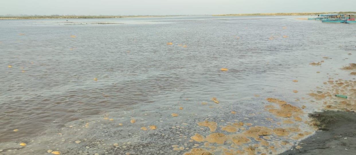 Appeal to stay away from the banks of the Ganges