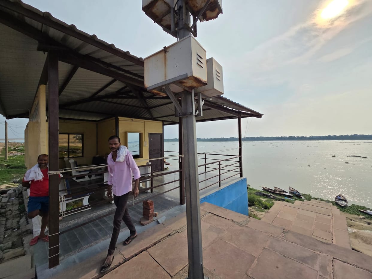 Five jetties built on the Ganges remain unused; claims of boosting water tourism and transport have vanished into thin air.
