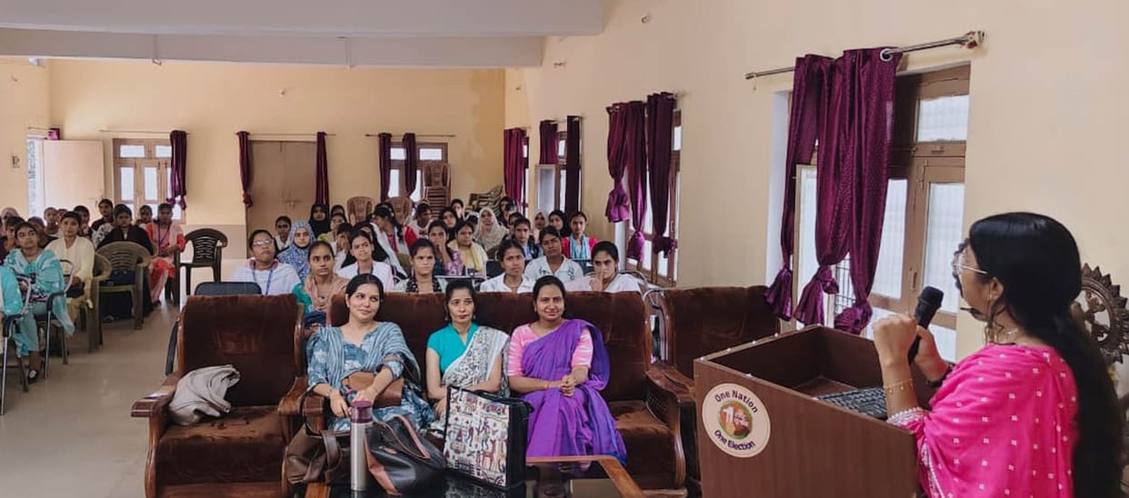 Female students were informed about cultural activities.