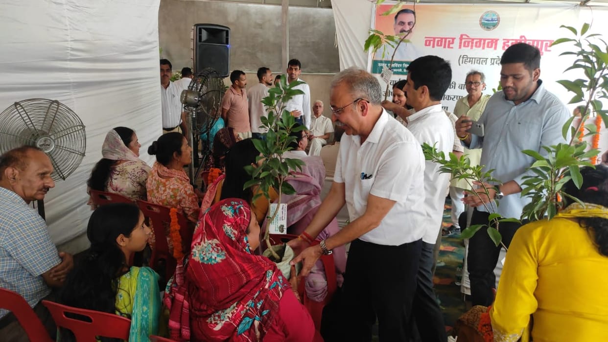 Beautiful parks to be developed around the bypass: Sunil Sharma