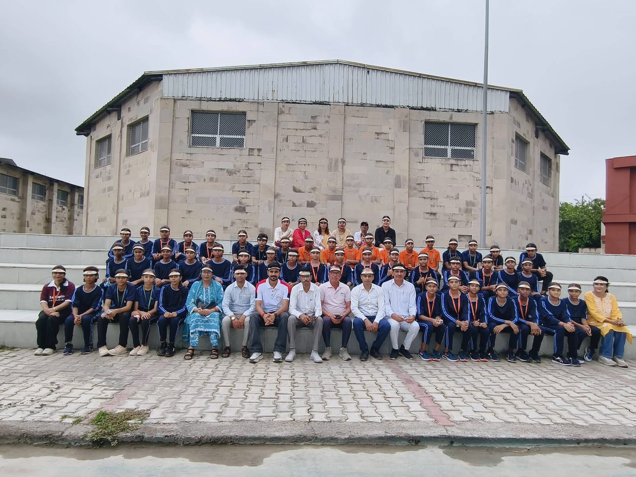 Kasturba students showed their strength in competitions