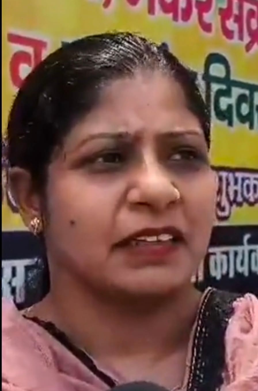 Three-month-old baby girl left in the ashram's cradle.