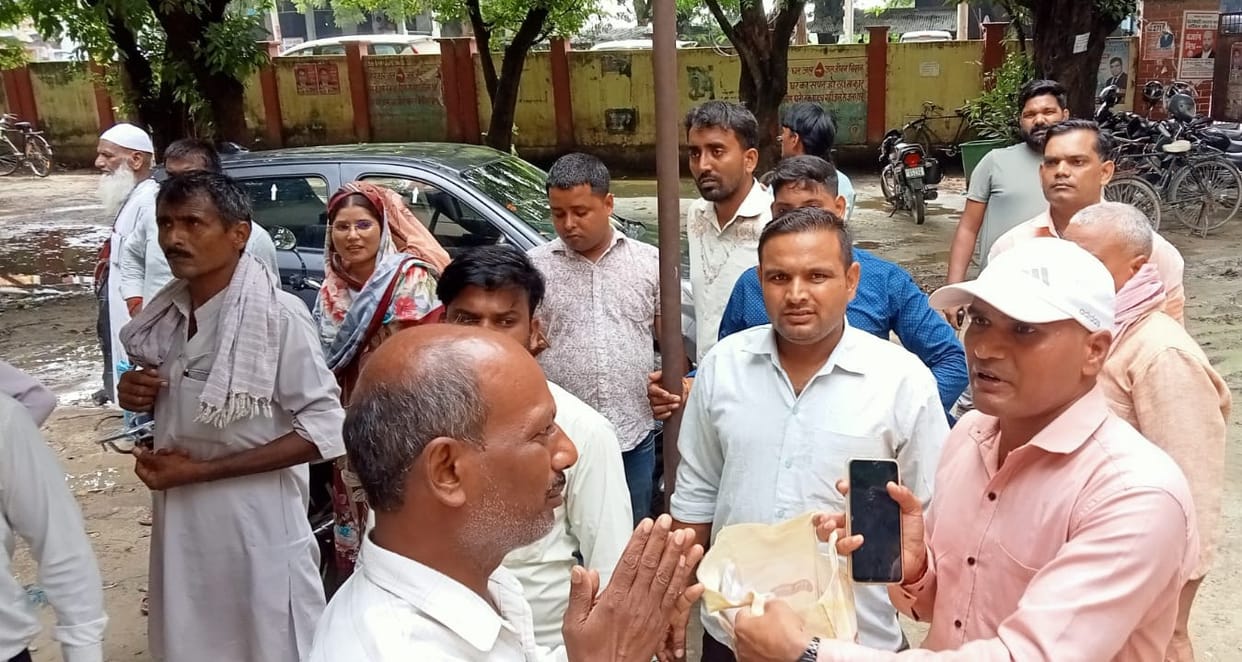 Outsourced employee slapped the young man, victim filed a complaint