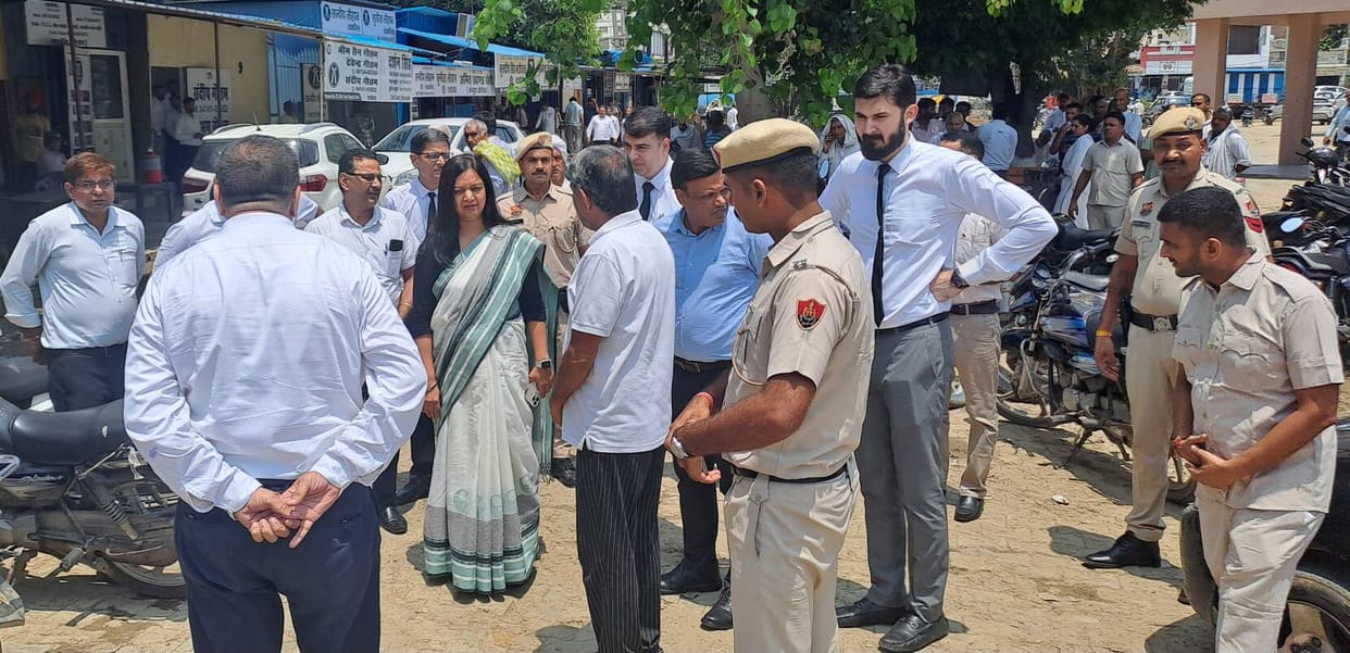 Sessions judge strict on waterlogging in the court complex, said - prepare before the rain, not after