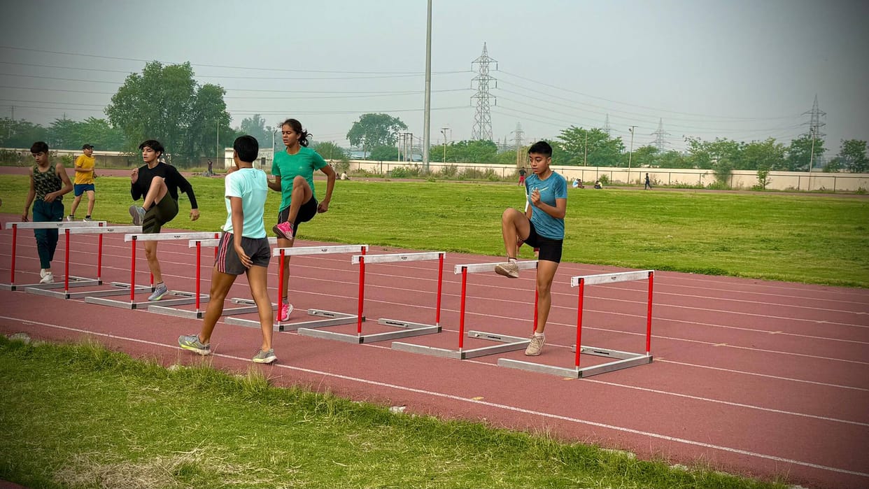Athletes sweating it out for upcoming competitions; preparations intensify at academies.