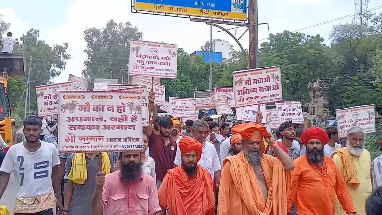 Demand raised to accord 'Mother of the Nation' status to the cow; cow devotees and seers take to the streets.
