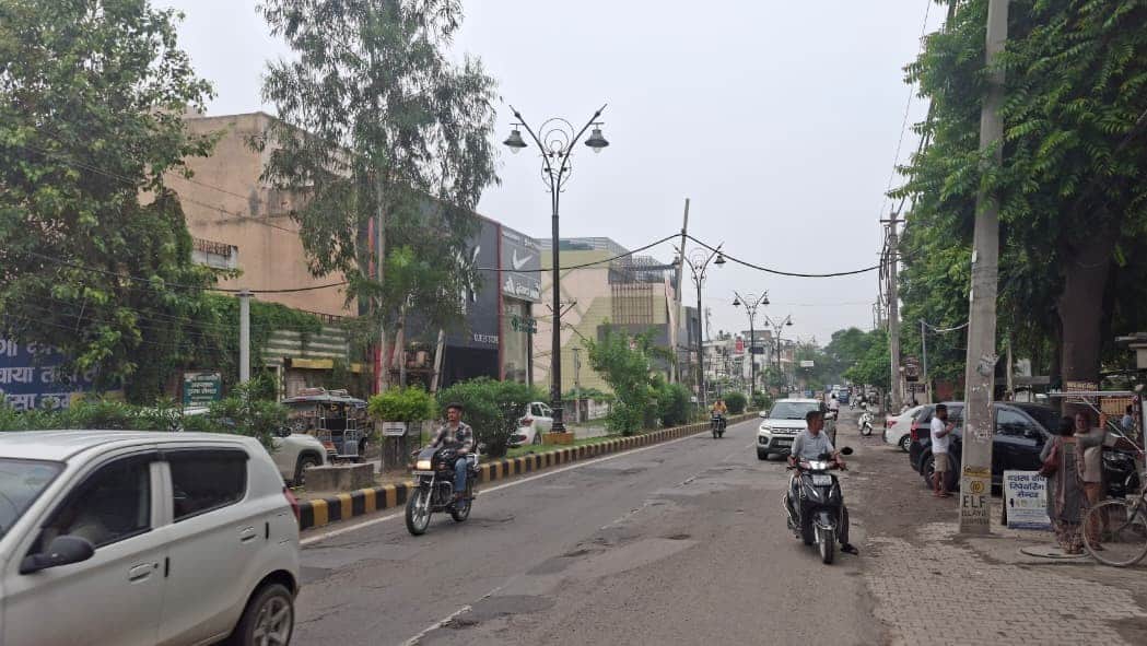 The weather has turned pleasant after the clouds rained following a three-day gap