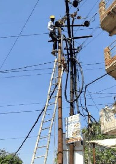 Cable burnt out; Vikas Nagar's power supply disrupted for nine hours.