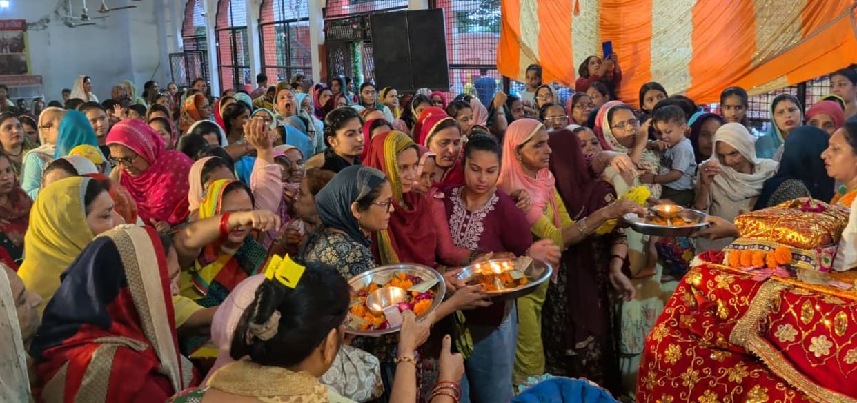 Shrimad Bhagwat Katha concludes at Jayanti Devi Temple; the meeting of Sudama and Shri Krishna captivates the mind.