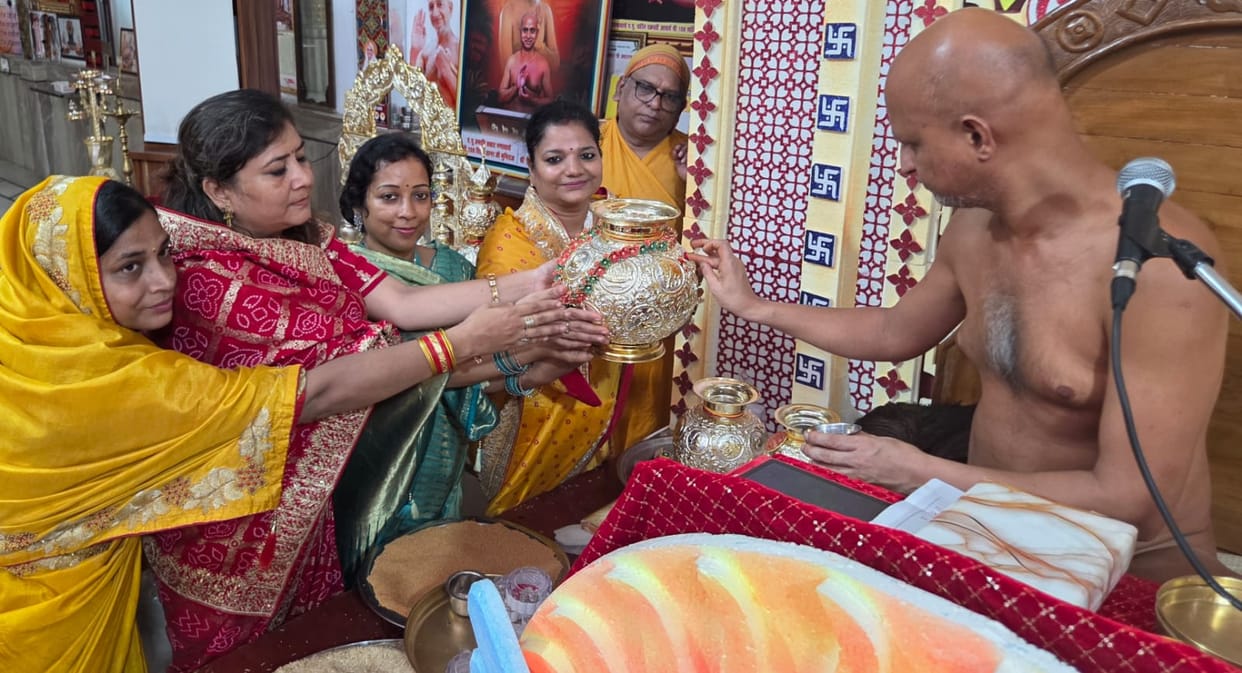 Chaturmas is a festival dedicated to the practice of self-restraint: Vihasant Sagarji.