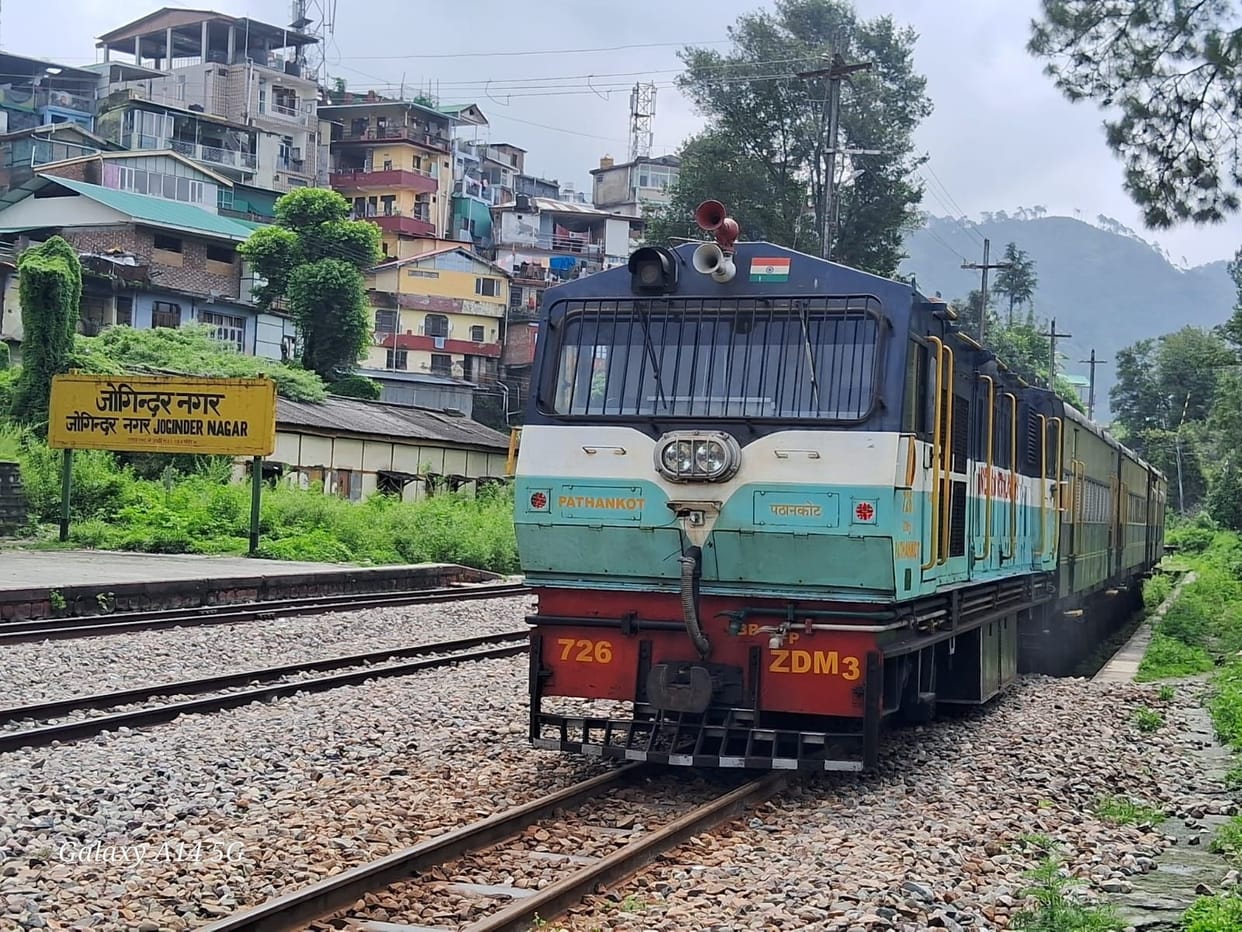 The thrilling journey to Baijnath-Paprola resumed.