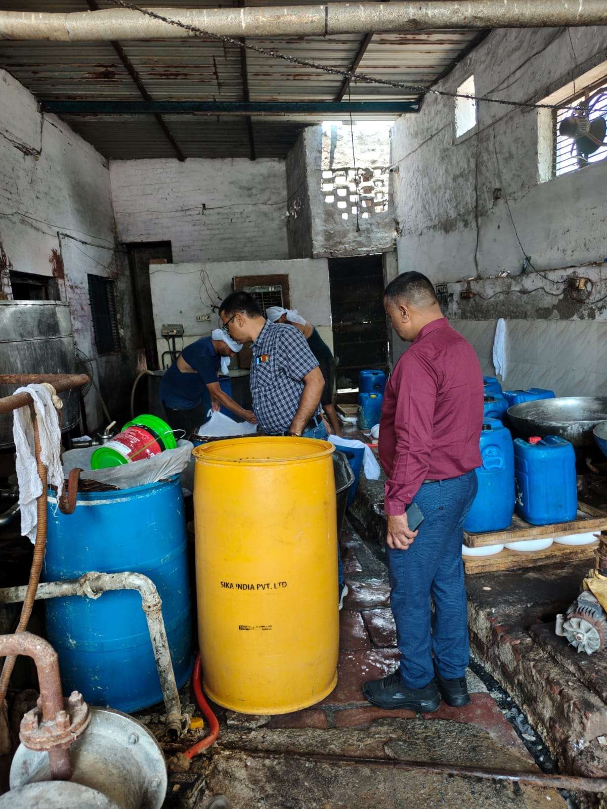Crackdown on adulteration, raids, samples of cheese, milk and sweets collected