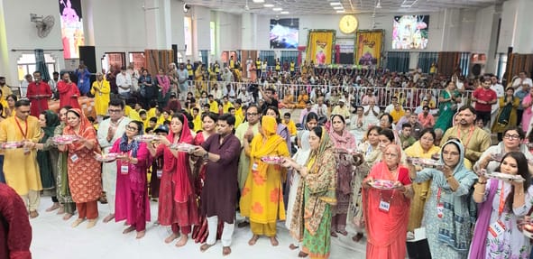 Guru Purnima festival celebrated with reverence.